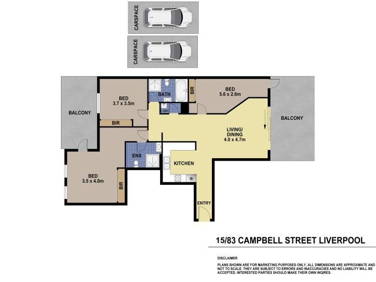 15/83 Campbell Street Liverpool NSW 2170 AUS