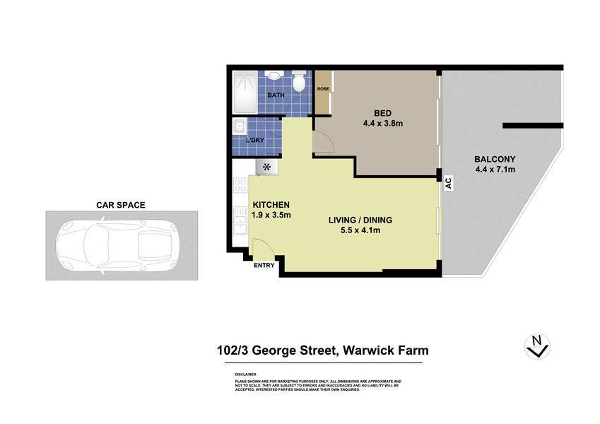 102/3 George Street Warwick Farm NSW 2170 AUS